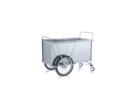 Stainless steel send goods trolley